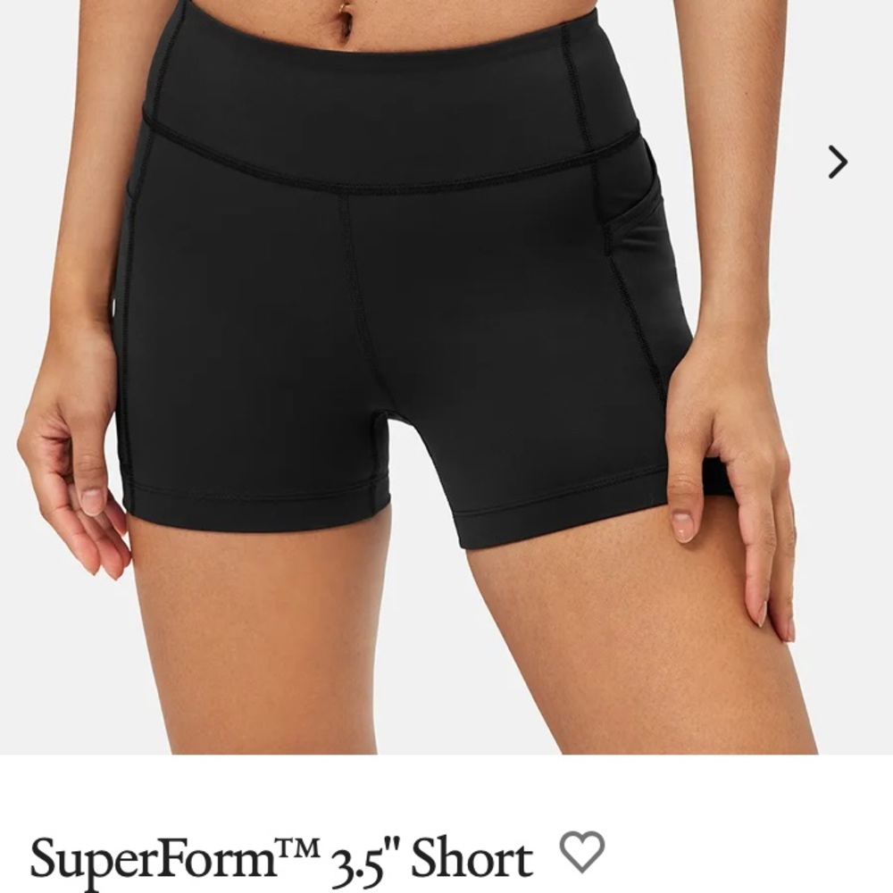 NWT Outdoor Voices Superform 3.5” shorts